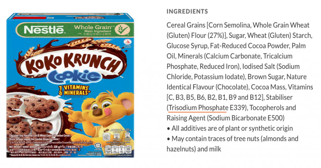 Are there paint degreaser chemicals in cereals? - Black Dot Research